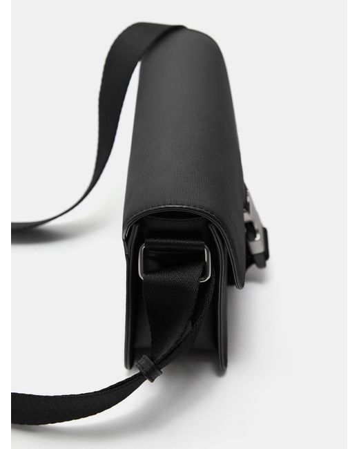 Pull&Bear Umhängetasche in Black für Herren