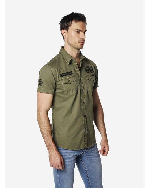 Koröshi Hemd in Green für Herren