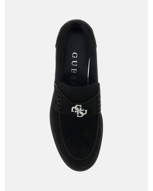 Guess Black Mokassin