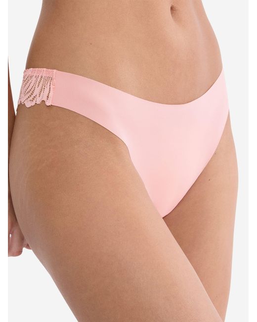 Triumph Pink String Label Pretty Micro