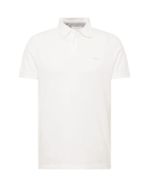 S.oliver Poloshirt in White für Herren