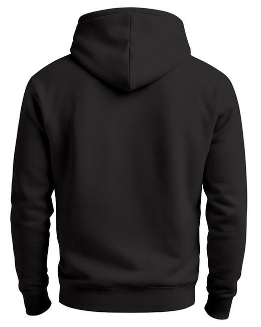 Neverless Sweatshirt Bear Hoodie in Black für Herren