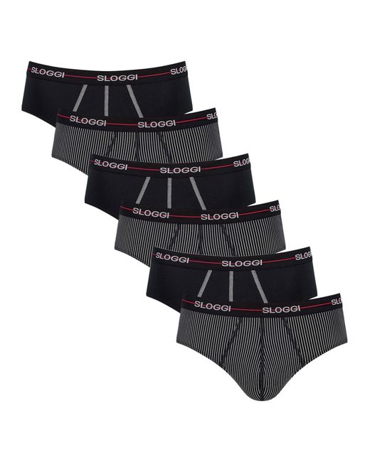 Sloggi Slip Start in Black für Herren
