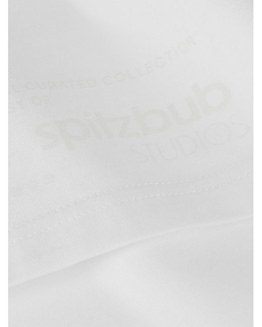 Spitzbub Shirt Essentials in White für Herren