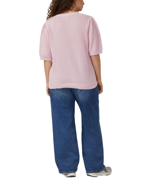 QS Pink Strickpullover