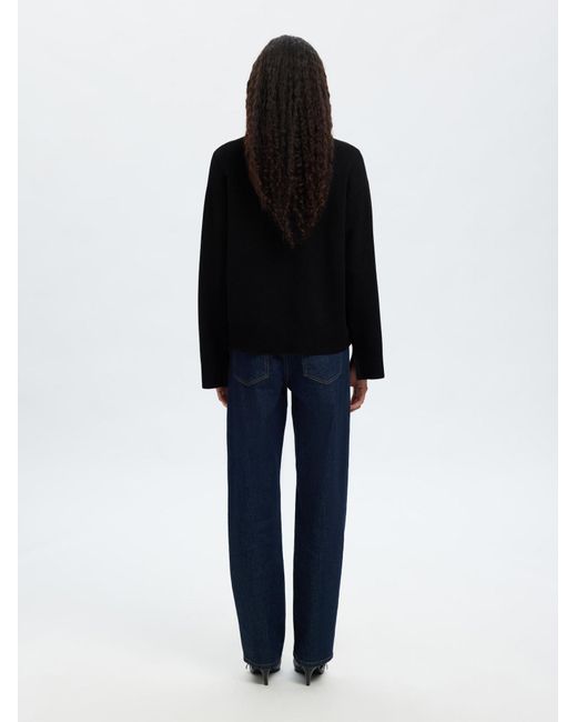 SELECTED Black Pullover