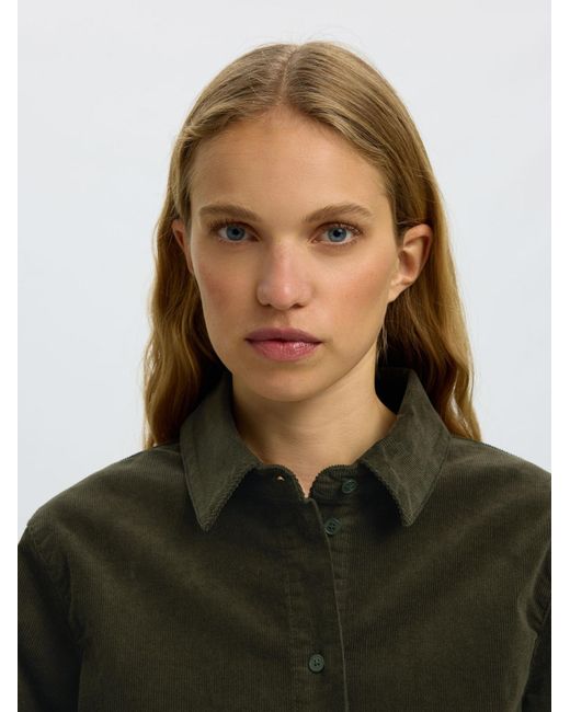 SELECTED Green Bluse