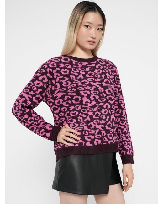 ONLY Purple Pullover Onlleonora