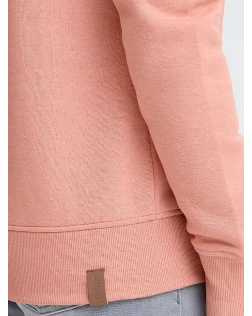 Oxmo Pink Sweatjacke Mille