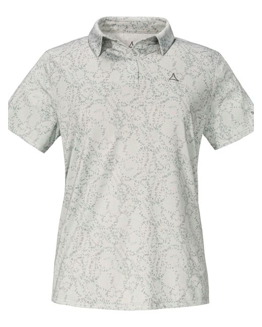 Schoeffel White Polos Hiking Polo Shirt Style Todra Wms