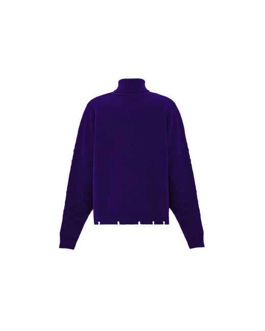 faina Purple Pullover