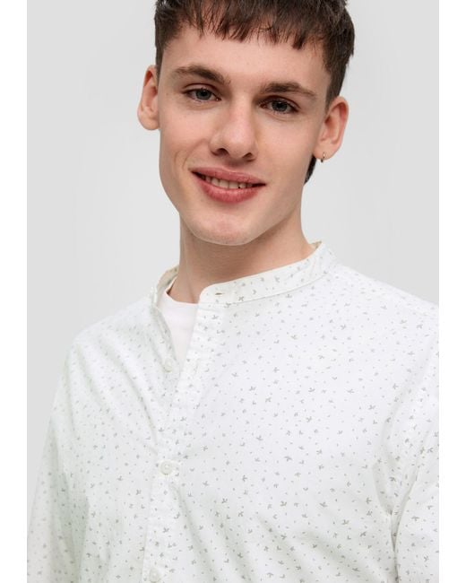 QS Hemd in White für Herren