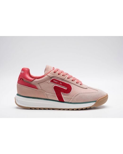 Replay Pink Sneaker Yard