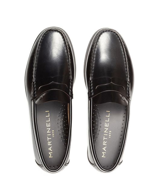Martinelli Mokassins Forthill in Black für Herren
