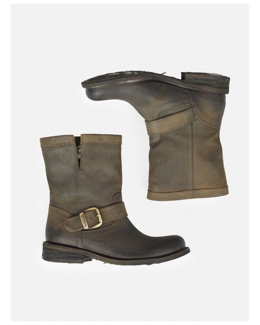 Felmini Green Stiefelette Gredo 7176
