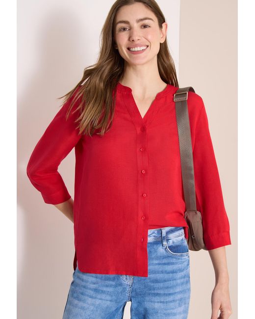 Cecil Red Bluse