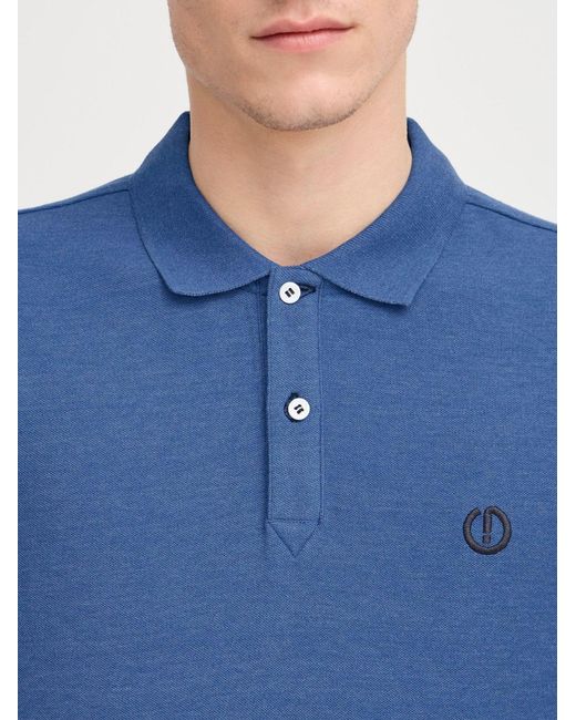 Solid Shirt Benjamin in Blue für Herren