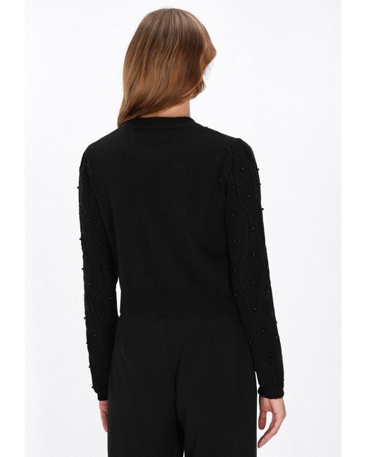 faina Black Pullover