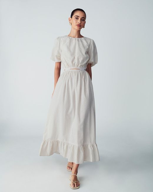 ST MRLO White Kleid 'Mie'