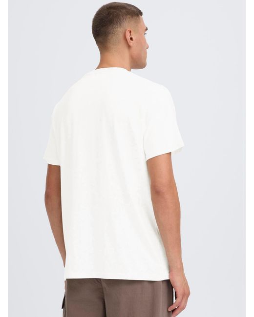 Solid T-Shirt Sdtrex in White für Herren