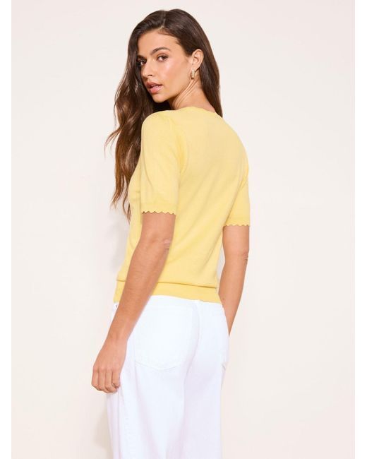 Lipsy Yellow Pullover