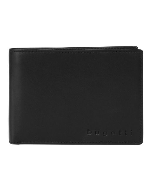 Bugatti Portemonnaie Super Slim Rfid in Black für Herren