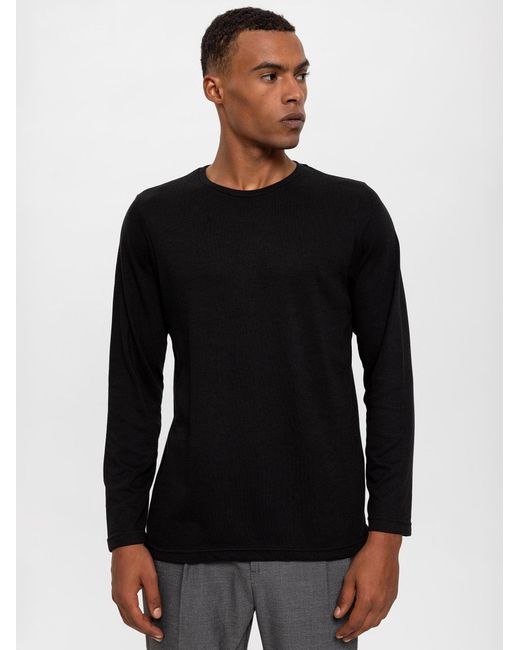 Antioch Crew Neck Pullover in Black für Herren