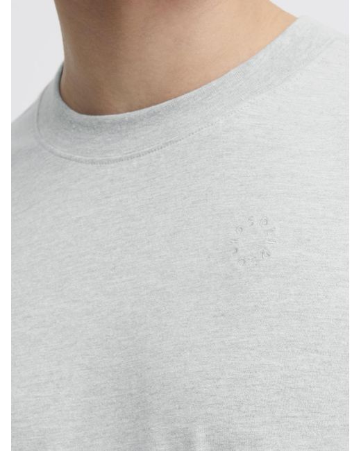 Solid Langarmshirt Sdodatten in Black für Herren
