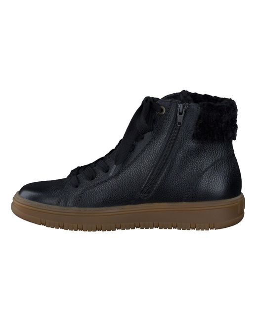 Paul Green Black Schnürstiefelette