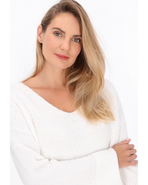 usha WHITE LABEL White Pullover
