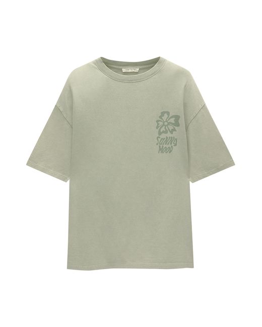 Pull&Bear Green T-shirt