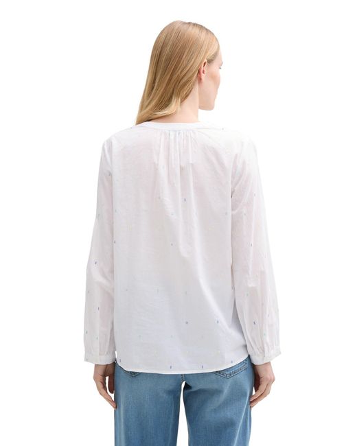 Tom Tailor White Bluse
