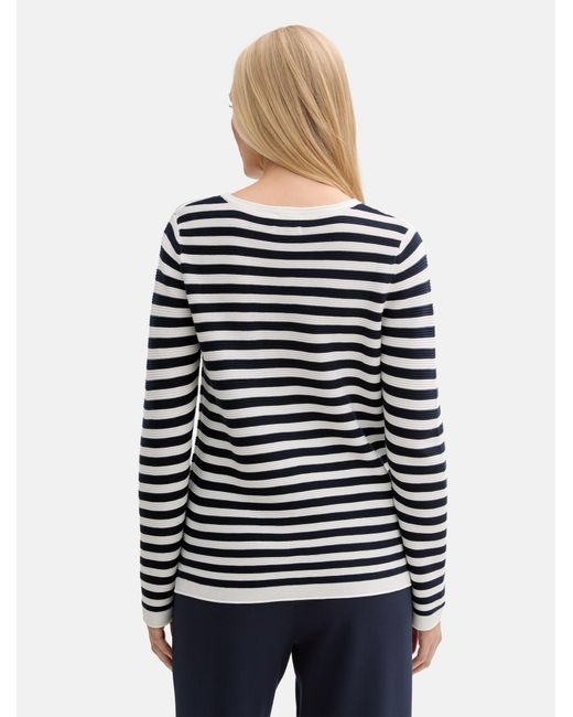 Tom Tailor Blue Pullover