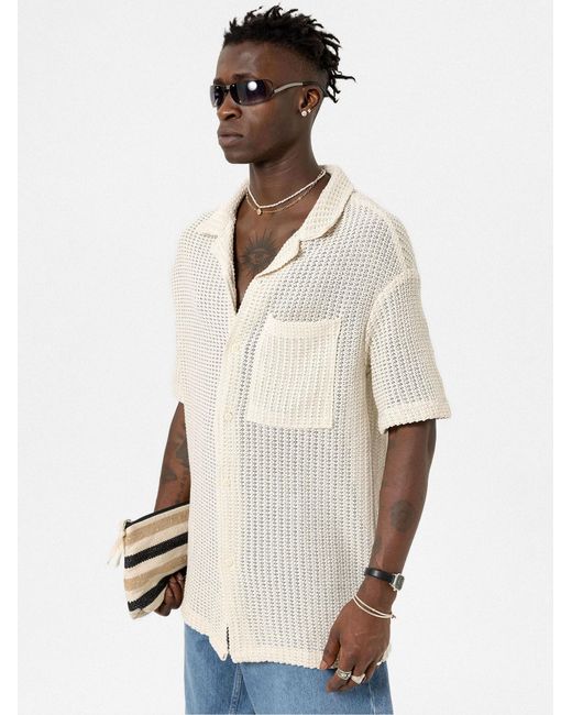 VAMOS CLO Hemd in Natural für Herren