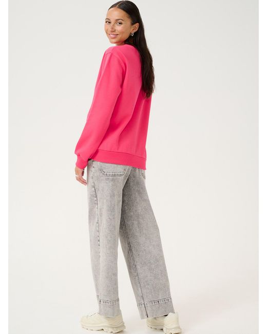 Kaffe Pink Sweatshirt 'Viola'