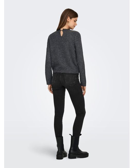 ONLY Gray Pullover Onltammy