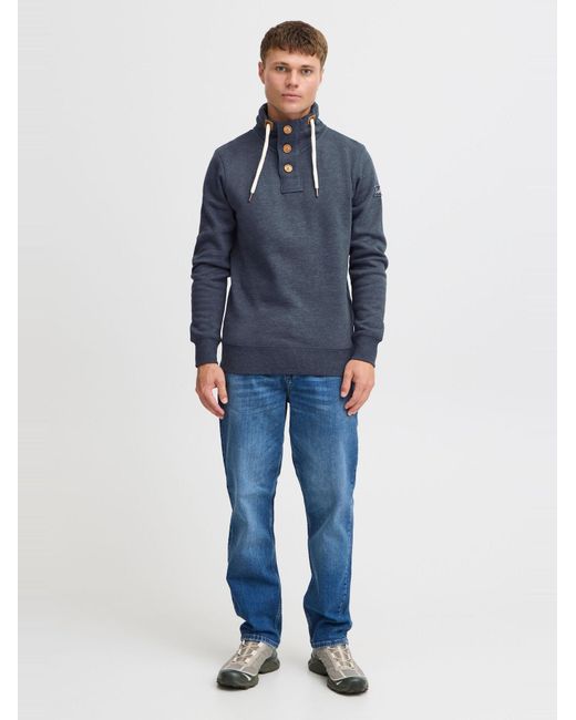 Solid Sweatshirt Trip in Blue für Herren