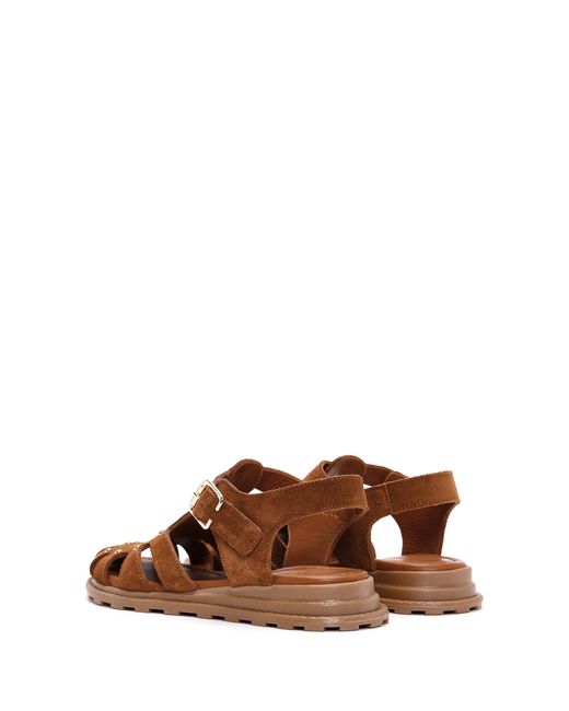 Derimod Brown Sandale