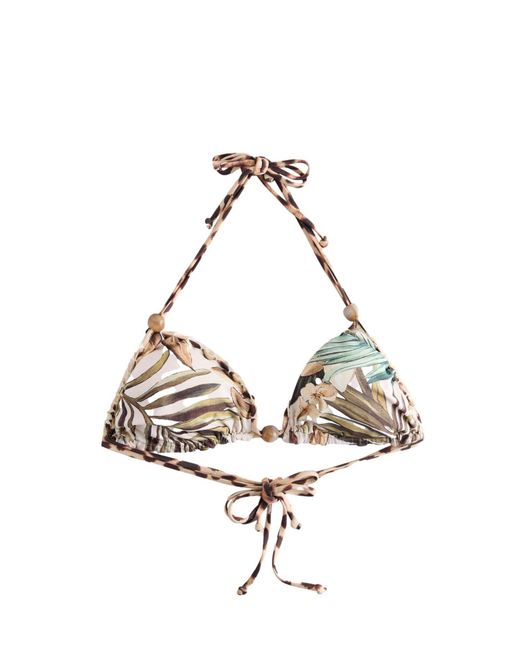 Next Metallic Bikinitop
