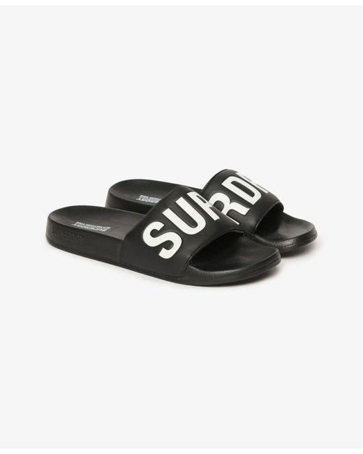 Superdry & Co Black Badeschuh