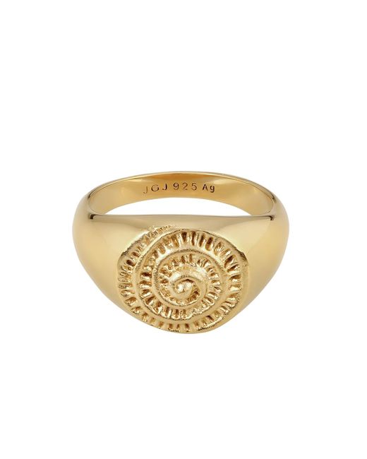 Kuzzoi Ring in Metallic für Herren