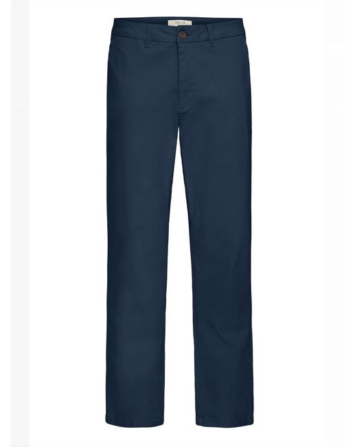 Solid Chinohose Sdtate in Blue für Herren