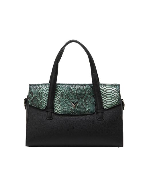 faina Black Handtasche
