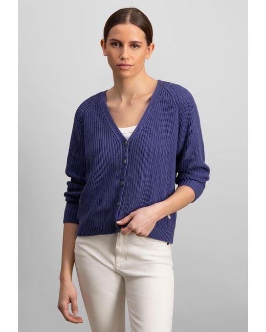 Fynch-Hatton Blue Strickjacke