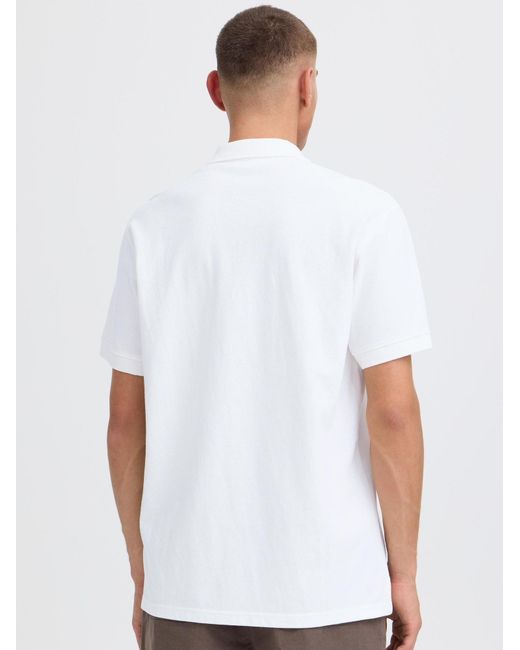 Solid Poloshirt Sdbetova in White für Herren