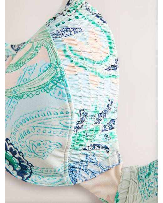 Next Blue Bikinitop