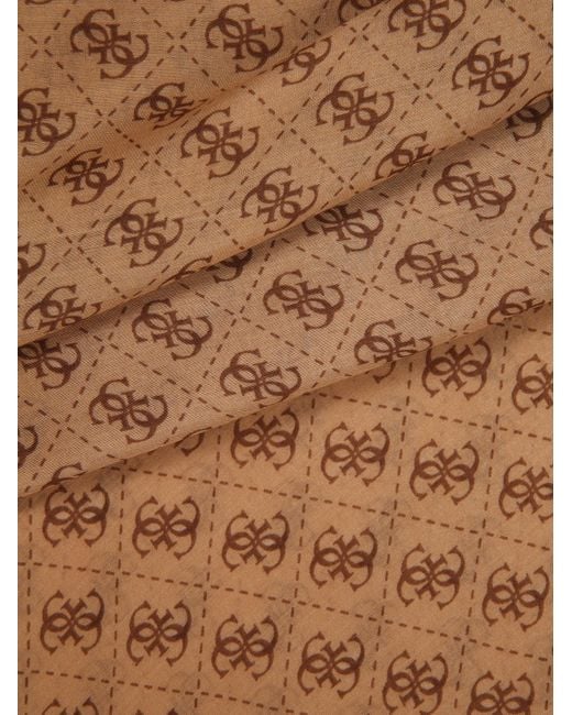 Guess Brown Schal Katya Scarf 90X180