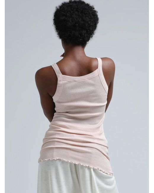 Seamless Basic Natural Top Silky Daze