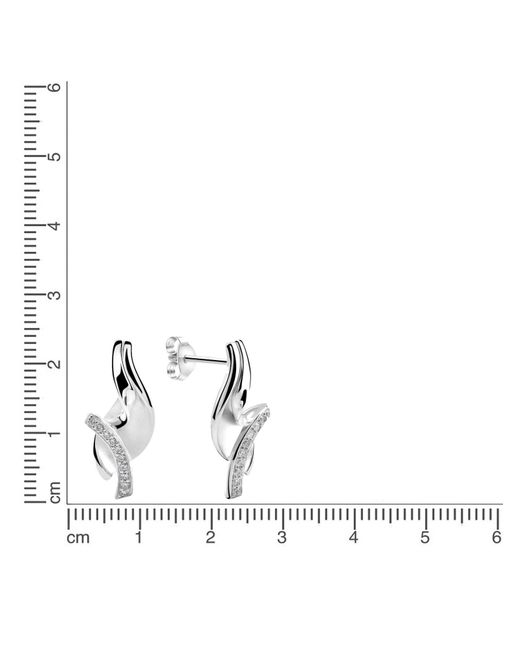 Zeeme White Ohrstecker