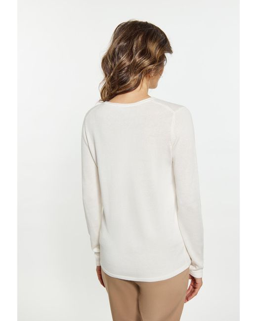 SIDONA White Pullover